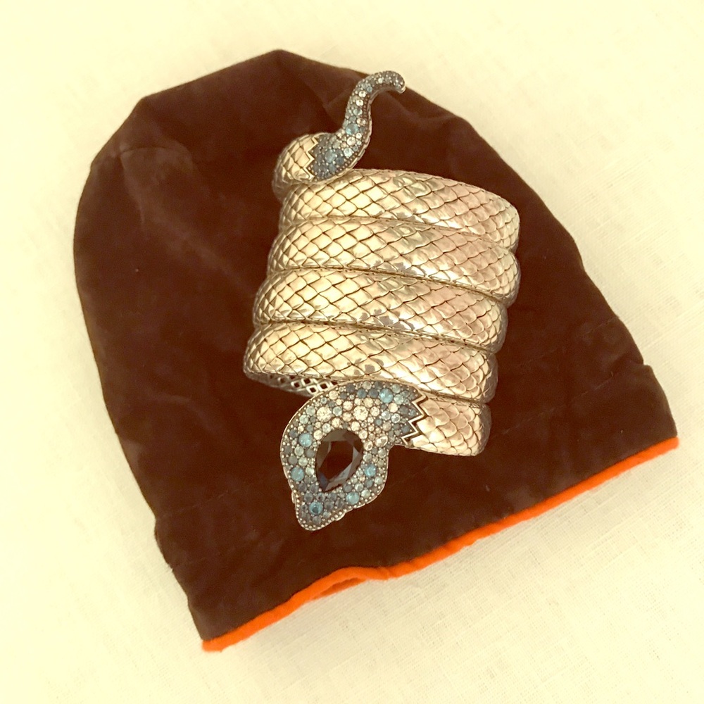 John hardy limited sapphire serpent  bracelet